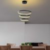 Elegáns fekete csillár, fém test, 50 cm szélesség x 80 cm magasság | SMD LED 28W 3000K | Stílusos világítás a modern lakberendezéshez és hangulathoz