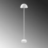 Elegáns fehér állólámpa, fém ház, 115 cm magas, 20 cm átmérő, 80 CRI, 5 W LED, 8 órás akkumulátor-élettartam | Tökéletes modern lakberendezéshez és világításhoz