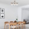 Elegáns Vintage csillár, fém test és üvegsapka, 60 x 15 cm, 40 cm Magasság | 3 x E14 aljzat, réz kivitel | Tökéletes a modern Glam és skandináv dekorációhoz