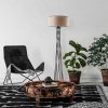 Elegáns fehér állólámpa, fém ház, 50 cm szélesség x 175 cm magasság | IP20, E27 Aljzat, 40W Max, 200 cm Kábel | Tökéletes modern lakóterekbe