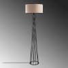 Elegáns fehér állólámpa, fém ház, 50 cm szélesség x 175 cm magasság | IP20, E27 Aljzat, 40W Max, 200 cm Kábel | Tökéletes modern lakóterekbe