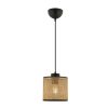 Elegáns bézs csillár fém testtel, 50 cm magas, CE tanúsítvánnyal, E27 foglalattal (max. 60 W), stílusos pamut sapkával (15x15x14 cm) modern terekhez