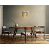 Elegáns cikcakk csillár, fehér MDF, 55 cm Magasság | Állítható kábel, E27 aljzat, max 40W | Tökéletes skandináv lakberendezéshez és modern terekhez