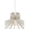 Elegáns bumeráng csillár, fehér MDF ház, 20 cm magasság, 59 cm átmérő, állítható kábel, E27 aljzat Max 40W | Modern terekbe tökéletes