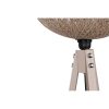 Elegáns krémszínű állólámpa, kézzel készített juta sapka, 145 cm magas, MDF ház, CE minősítés, tökéletes a bohém és skandináv dekorációhoz | Max 40W E27 aljzat