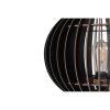 Stílusos fekete állólámpa, 145 cm magas, MDF ház, E27 aljzat, max. 40 W, ipari/skandináv kivitel, CE minősítésű, tökéletes modern terekbe