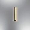 Modern fekete fali lámpa, 61 x 10 x 6 cm, fém ház, 1 x 11W LED, 3000K, 1100 Lm | Stílusos skandináv dizájn otthonra és irodára