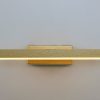 Modern fali lámpa fém házzal és akril kupakkal, 60 cm x 5 cm x 13 cm | 12W LED, 3000K, 1200Lm | Antik kivitel, tökéletes a Glam és skandináv dekorációhoz