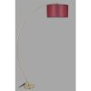 Modern Claret Red állólámpa, állítható magasságú 85-185 cm, fém ház, elektrosztatikus sütőben szárított festékkel, E27 foglalat, stílusos és funkcionális otthoni világítás