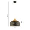 Elegáns márvány fehér csillár, állítható magasság 33-133 cm, fém test, Ø30 cm, E27 aljzat max 40 W, stílusos világítás modern terekbe