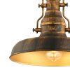 Vintage fém csillár, állítható magasság 38-138 cm, Ø33 cm, E27 aljzat, max 40 W, elegáns kialakítás otthoni és étkezőhelyiségekbe, IP20 besorolás