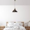 Elegáns állítható csillár, antik felület, Ø41 cm, magasság 42-133 cm | Fém ház, E27 aljzat, 90 cm kábel | Tökéletes modern lakóterekbe
