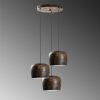 Elegáns, állítható csillár, antik bevonat, 45 cm átmérőjű | Fém ház, 3 x E27 foglalat, magasság 45-114 cm | Tökéletes modern lakóterekbe
