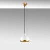Elegáns fehér csillár, állítható magasság 25-112 cm, fém test, Ø17 cm árnyékoló, E27 aljzat, max. 40 W, tökéletes modern otthoni dekorációhoz és világításhoz