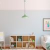 Elegáns menta csillár, állítható magasság 27-116 cm, fém test Ø35 cm, 1 x E27 aljzat, tökéletes modern terekbe, stílusos és funkcionális kialakítás
