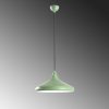Elegáns menta csillár, állítható magasság 27-116 cm, fém test Ø35 cm, 1 x E27 aljzat, tökéletes modern terekbe, stílusos és funkcionális kialakítás