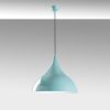 Türkiz fém csillár, Ø41 cm, állítható magasság 42-133 cm, E27 aljzat, stílusos kialakítás modern terekbe, tökéletes otthoni és irodai dekorációhoz