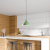 Elegáns menta csillár, állítható magasságú 42-133 cm, fém test Ø41 h:35 cm, 1 x E27 aljzat, tökéletes a modern lakberendezéshez | Stílusos és funkcionális világítás