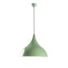 Elegáns menta csillár, állítható magasságú 42-133 cm, fém test Ø41 h:35 cm, 1 x E27 aljzat, tökéletes a modern lakberendezéshez | Stílusos és funkcionális világítás