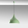 Elegáns menta csillár, állítható magasságú 42-133 cm, fém test Ø41 h:35 cm, 1 x E27 aljzat, tökéletes a modern lakberendezéshez | Stílusos és funkcionális világítás