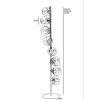 Elegáns arany állólámpa, 155 cm magas, fém ház statikus sütőfestéssel, E27 foglalat Max 40W, 30 cm alaplap | Modern dekorációhoz tökéletes