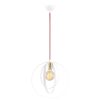 Skandináv csillár, fehér vas test, 35 cm átmérő, 131 cm magasság, állítható, E27 Max 40 W, elegáns világítás modern terekhez, IP20 besorolás