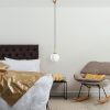 Elegáns arany csillár, állítható magasság 40-115 cm, fém test, 15 x 15 x 115 cm, Ø10 alap, E14 foglalat, tökéletes modern terekbe, izzó nem tartozék