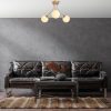 Elegáns arany csillár, fém test, 56 cm átmérő, 40 cm magasság | 3 x E14 aljzat, nem állítható | Tökéletes nappaliba és étkezőbe, stílusos kialakítás