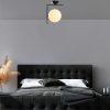 Elegáns fekete csillár, fém test, 30 x 25 x 43 cm | 1 x G9 aljzat (max. 10 W) | Stílusos világítás modern otthonokhoz, IP20 besorolású