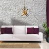 Elbűvölő csillár fém testtel, állítható magasság 70 cm, 25 cm sapka átmérő, E27 foglalat Max 40W | Elegáns világítás modern terekbe