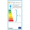 Ipari fekete csillár, fém test, 126 cm magasság | Állítható, E27 aljzat, IP20 | Tökéletes modern otthoni és irodai dekorációhoz, elegáns design