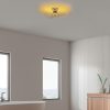 Elegáns arany csillár, fém test, Ø56 x 16 cm | Nem állítható magasságú, E27 aljzat, max 40W | Tökéletes nappaliba és étkezőbe, stílusos kialakítás