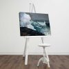 Thomas Moran dekoratív vászonfestmény, 45 x 70 cm, 100% velúr vászon, 100% fa keret (3 cm vastag) | Elegáns művészet otthoni és irodai dekorációhoz