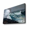 Thomas Moran dekoratív vászonfestmény, 45 x 70 cm, 100% velúr vászon, 100% fa keret (3 cm vastag) | Elegáns művészet otthoni és irodai dekorációhoz