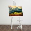 Caspar David Friedrich elegáns dekoratív vászonfestménye, 45 x 70 cm, 100% velúr vászon, 3 cm-es fakeret | Tökéletes a lakberendezés és a művészet szerelmeseinek