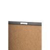 Elegáns dekoratív keretes MDF festmények (3 db), 38 x 53 cm | 100% MDF és fa keret, bézs, fehér és fekete | Tökéletes lakberendezési és modern terek számára