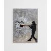 Lenyűgöző dekoratív vászonfestmény, 70 x 100 cm, 50% pamut/50% poliészter, digitális nyomtatás vászonra, 2 x 3 cm-es fakerettel keretezve, elegáns művészet otthoni dekorációhoz