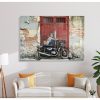 Lenyűgöző Banksy dekoratív edzett üvegfestmény, 70 x 100 cm | 100% edzett üveg, 4 mm vastag | Tökéletes a modern lakberendezés és a művészet szerelmeseinek