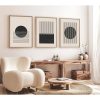 Elegáns dekoratív keretes MDF festmények (3 db), 50 x 70 cm | 100% MDF és tömörfa keret, 2,5 cm vastag | Tökéletes a lakberendezés és a művészet szerelmeseinek