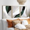 Elegáns dekoratív keretes MDF festmények (3 db), 50 x 70 cm | 100% MDF és tömörfa keret, 2 cm vastag | Tökéletes a lakberendezés és a művészet szerelmeseinek