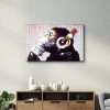 Elegáns edzett üvegfestmény, 46 x 72 cm | 100% edzett üveg (4 mm) | Lenyűgöző UV-nyomtatás modern lakberendezéshez és művészeti megjelenítéshez