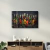 Elegáns edzett üvegfestmény, 46 x 72 cm | 100% edzett üveg (4 mm) | Lenyűgöző UV-nyomtatás modern lakberendezéshez és művészeti megjelenítéshez