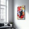 Elegáns edzett üvegfestmény, 46 x 72 cm | 100% edzett üveg (4 mm) | Lenyűgöző UV-nyomtatás modern lakberendezéshez és művészeti megjelenítéshez