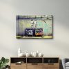 Elegáns edzett üvegfestmény, 46 x 72 cm | 100% edzett üveg (4 mm) | Lenyűgöző UV-nyomtatás modern lakberendezéshez és művészeti megjelenítéshez