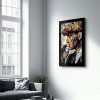 Elegáns edzett üvegfestmény, 46 x 72 cm | 100% edzett üveg (4 mm) | Lenyűgöző UV-nyomtatás modern lakberendezéshez és művészeti megjelenítéshez
