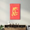 Elegáns edzett üvegfestmény, 46 x 72 cm | 100% edzett üveg (4 mm) | Lenyűgöző UV-nyomtatás modern lakberendezéshez és művészeti megjelenítéshez