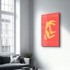 Elegáns edzett üvegfestmény, 46 x 72 cm | 100% edzett üveg (4 mm) | Lenyűgöző UV-nyomtatás modern lakberendezéshez és művészeti megjelenítéshez