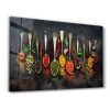 Elegáns edzett üvegfestmény, 70 x 110 cm, 100% edzett üveg (4 mm) | Lenyűgöző UV-nyomtatás | Tökéletes lakberendezési és modern terek számára