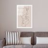 Elegáns edzett üvegfestmény, 30 x 45 cm | 100% edzett üveg (4 mm) | Fakulásálló hátoldali nyomtatás, tökéletes a lakberendezés és a művészet szerelmeseinek
