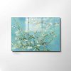 Vincent van Gogh dekoratív edzett üvegfestmény, 50 x 70 cm, 100% edzett üveg (4 mm) | Elegáns művészet otthoni és irodai dekorációhoz